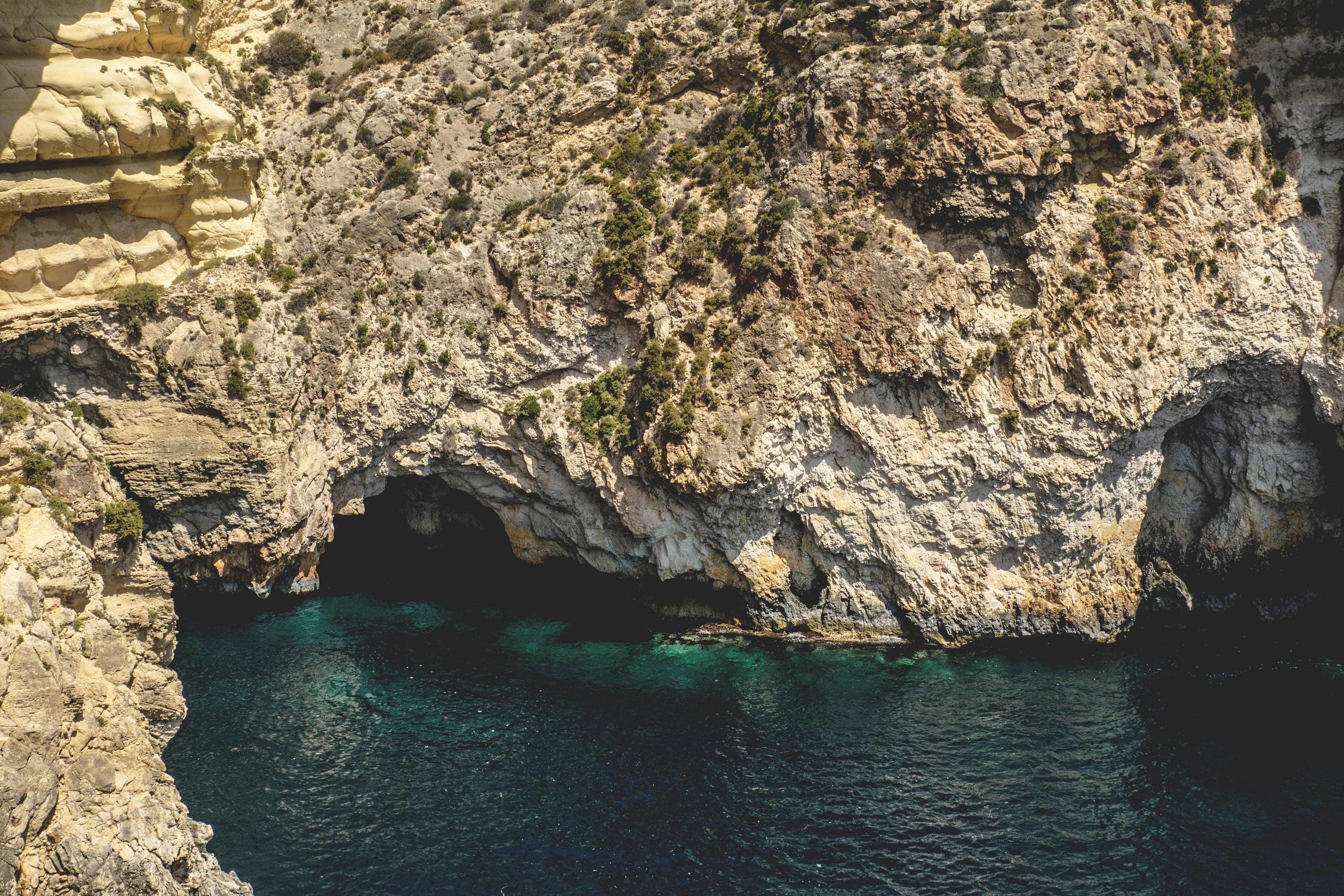 The Malta coastline